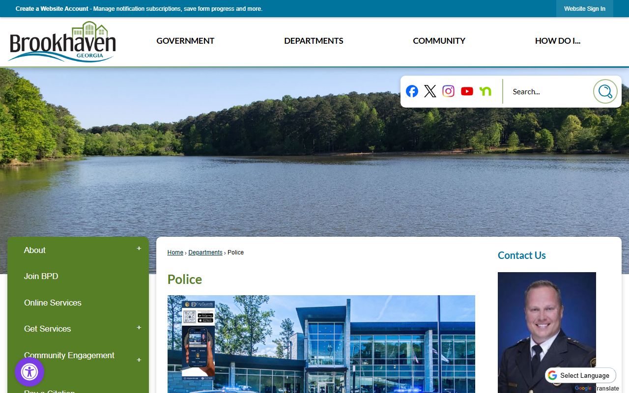 Brookhaven Police Department for recent arrests in Brookhaven Georgia