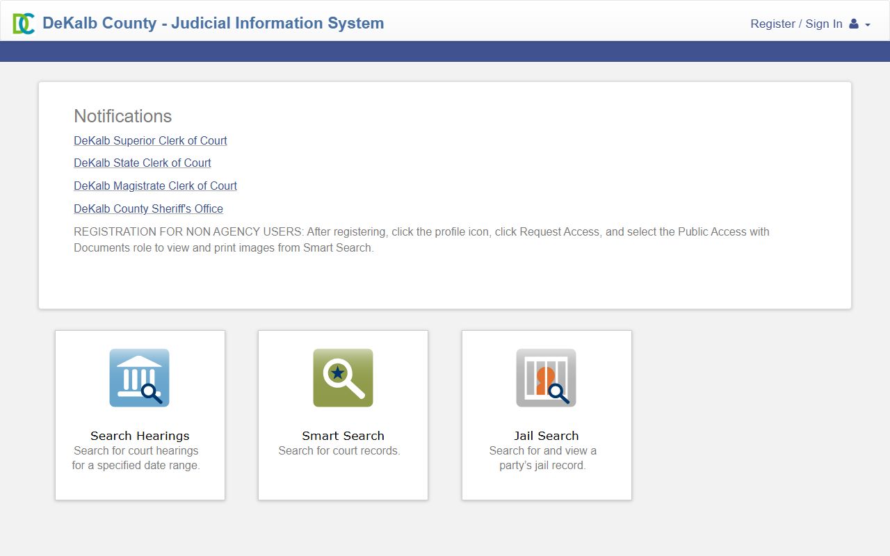 DeKalb County inmate lookup portal for recent arrests