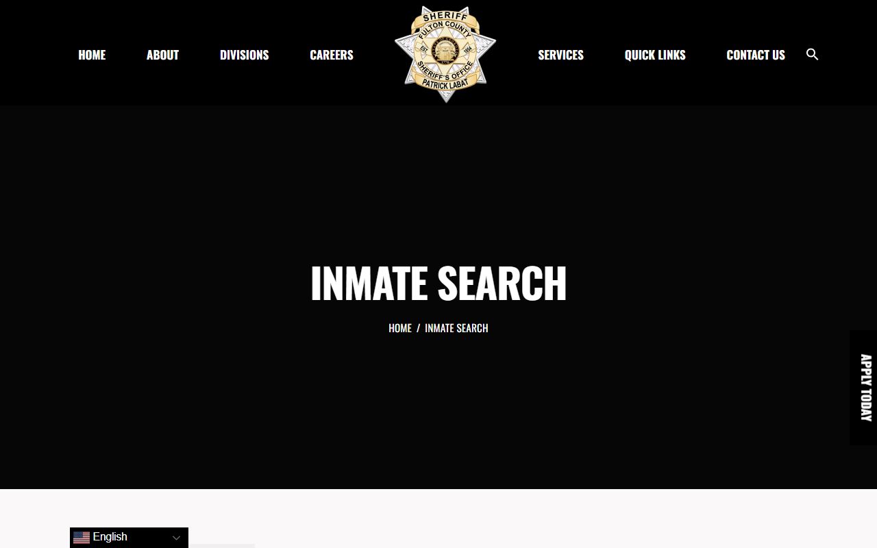 Fulton County inmate search portal for recent arrests